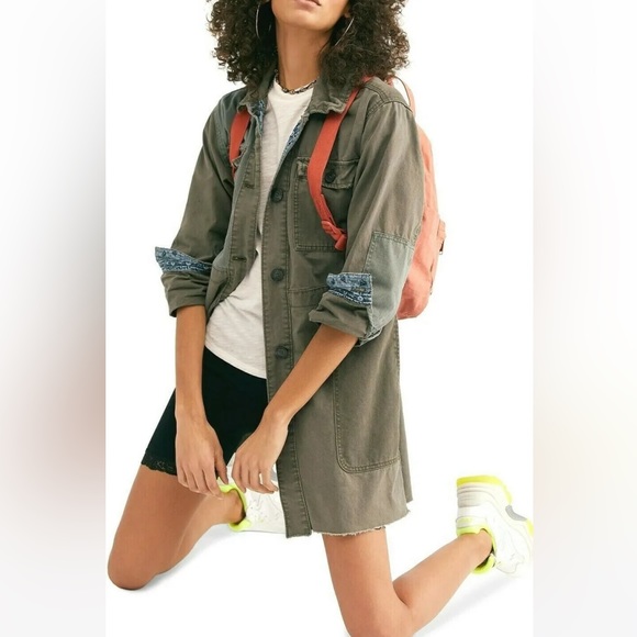 We The Free Apollo Mixed Fabric Jacket - Picture 8 of 12